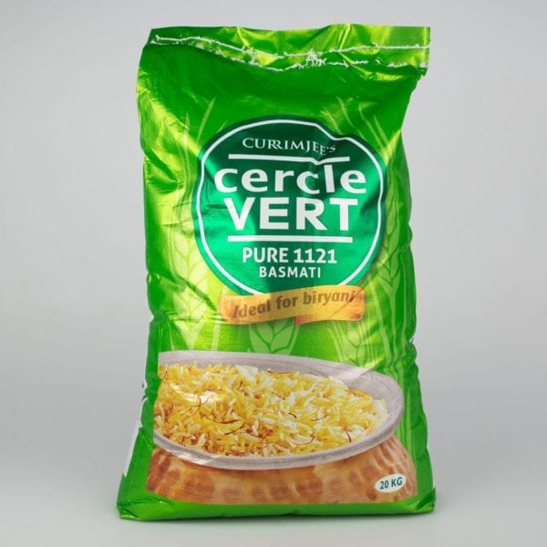 Cercle Vert 1121 Basmati Rice 20kg