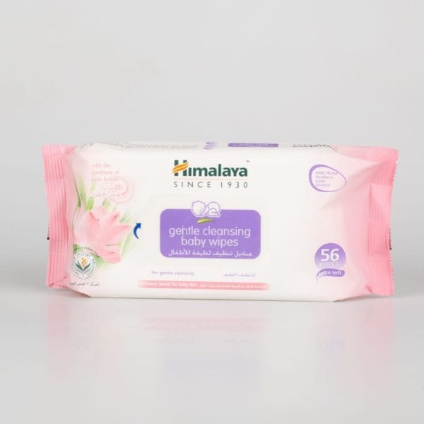 Himalaya Gentle Baby Wipes 56’s