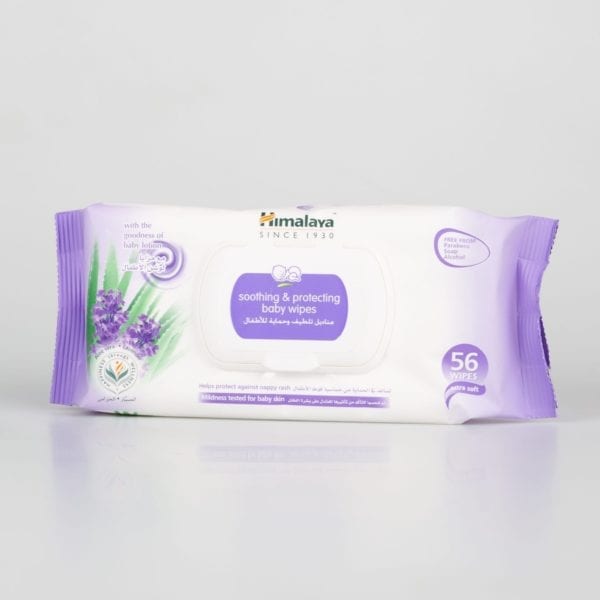 Himalaya Soothing & Protecting Baby Wipes 56’s